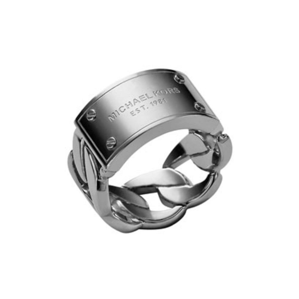 Michael Kors Heritage Plaque Ring